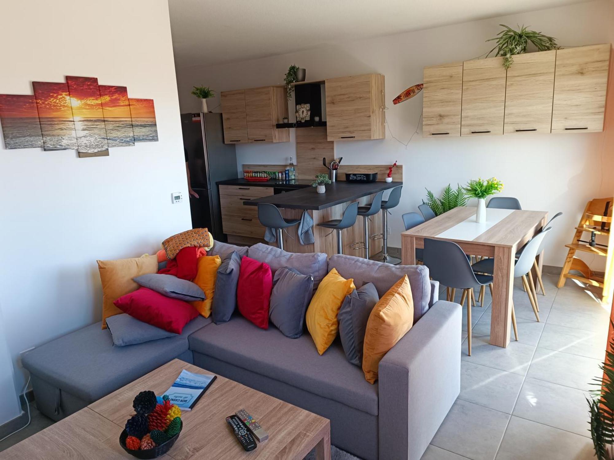 Mimizan Apt Neuf 80M2 +Terrasse 100M Plage Exterior foto